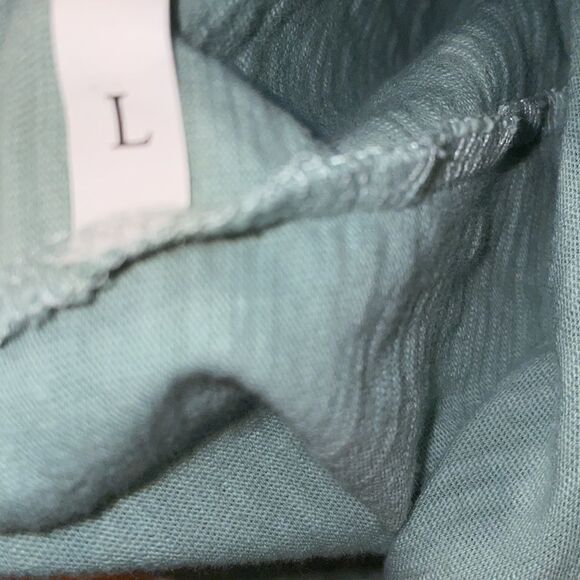 Bottle green cold shoulder flutter sleeve princess seam dress size Large - Picture 8 of 8